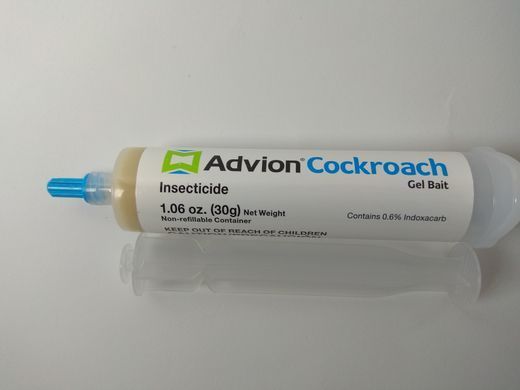 Гель от тараканов Advion Cockroach Gel (Syngenta, США), шприц-тюбик 30 грамм
