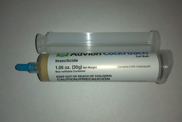 Засіб від тарганів Advion Cockroach Gel (Syngenta, США), шприц-тюбик 30 грам
