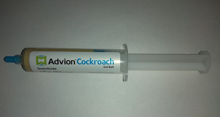Засіб від тарганів Advion Cockroach Gel (Syngenta, США), шприц-тюбик 30 грам